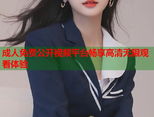 成人免费公开视频平台畅享高清无限观看体验
